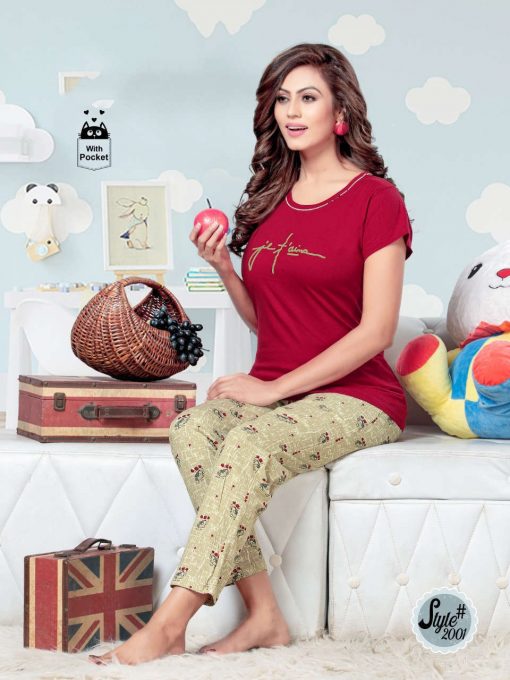 SF Premium Night Wear Vol 64 Wholesale Catalog 6 Pcs 4 510x680 - SF Premium Night Wear Vol 64 Wholesale Catalog 6 Pcs