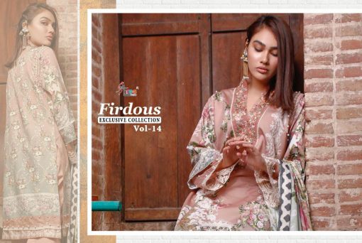 Shree Fabs Firdous Exclusive Collection Vol 14 Salwar Suit Wholesale Catalog 8 Pcs 2 510x342 - Shree Fabs Firdous Exclusive Collection Vol 14 Salwar Suit Wholesale Catalog 8 Pcs