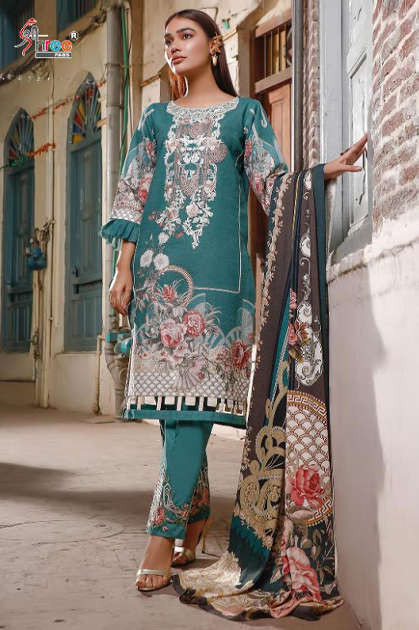 Shree Fabs Firdous Exclusive Collection Vol 14 Salwar Suit Wholesale Catalog 8 Pcs