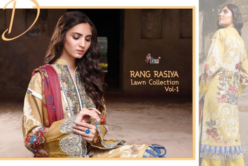 Shree Fabs Rang Rasiya Lawn Collection Vol 1 Salwar Suit Wholesale Catalog 7 Pcs 11 510x342 - Shree Fabs Rang Rasiya Lawn Collection Vol 1 Salwar Suit Wholesale Catalog 7 Pcs