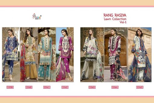 Shree Fabs Rang Rasiya Lawn Collection Vol 1 Salwar Suit Wholesale Catalog 7 Pcs 14 510x342 - Shree Fabs Rang Rasiya Lawn Collection Vol 1 Salwar Suit Wholesale Catalog 7 Pcs