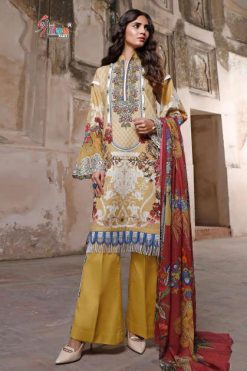 Shree Fabs Rang Rasiya Lawn Collection Vol 1 Salwar Suit Wholesale Catalog 7 Pcs