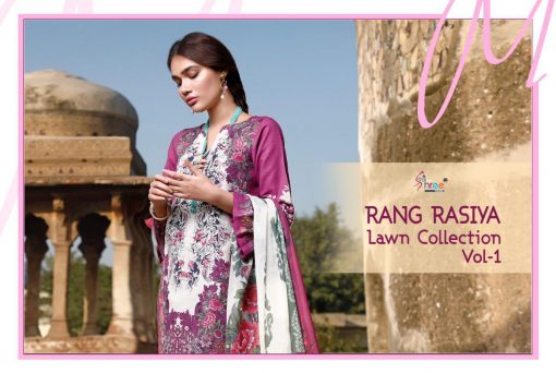 Shree Fabs Rang Rasiya Lawn Collection Vol 1 Salwar Suit Wholesale Catalog 7 Pcs 3 510x342 - Shree Fabs Rang Rasiya Lawn Collection Vol 1 Salwar Suit Wholesale Catalog 7 Pcs