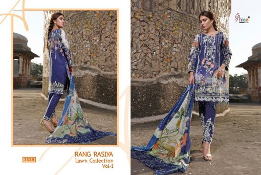 Shree Fabs Rang Rasiya Lawn Collection Vol 1 Salwar Suit Wholesale Catalog 7 Pcs 5 510x342 - Shree Fabs Rang Rasiya Lawn Collection Vol 1 Salwar Suit Wholesale Catalog 7 Pcs