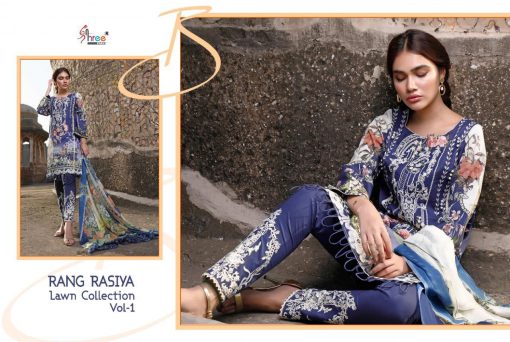 Shree Fabs Rang Rasiya Lawn Collection Vol 1 Salwar Suit Wholesale Catalog 7 Pcs 6 510x342 - Shree Fabs Rang Rasiya Lawn Collection Vol 1 Salwar Suit Wholesale Catalog 7 Pcs