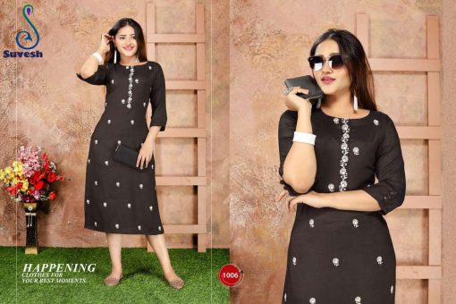 Suvesh Infinity Kurti Wholesale Catalog 8 Pcs 5 510x340 - Suvesh Infinity Kurti Wholesale Catalog 8 Pcs