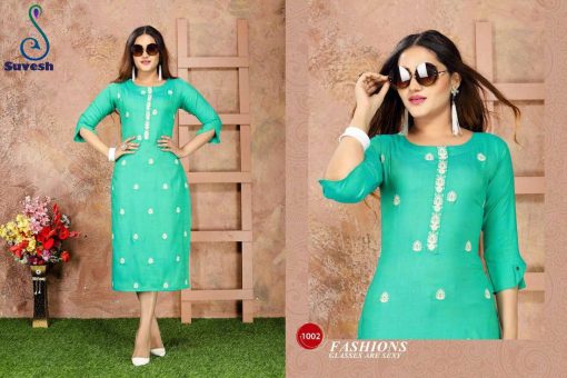 Suvesh Infinity Kurti Wholesale Catalog 8 Pcs 7 510x340 - Suvesh Infinity Kurti Wholesale Catalog 8 Pcs