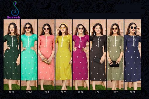 Suvesh Infinity Kurti Wholesale Catalog 8 Pcs 9 510x340 - Suvesh Infinity Kurti Wholesale Catalog 8 Pcs