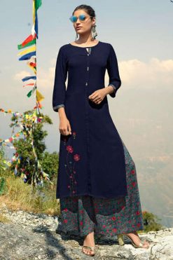 Vinay Tumbaa Polo Vol 6 Kurti with Palazzo Wholesale Catalog 7 Pcs