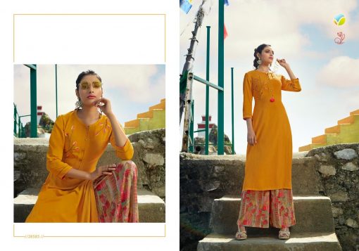 Vinay Tumbaa Polo Vol 6 Kurti with Palazzo Wholesale Catalog 7 Pcs 5 510x357 - Vinay Tumbaa Polo Vol 6 Kurti with Palazzo Wholesale Catalog 7 Pcs