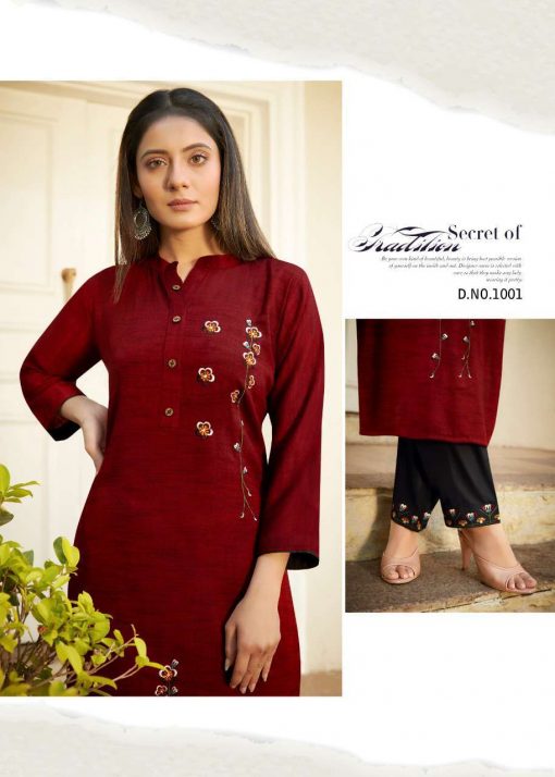 Vitara See More Kurti with Pant Wholesale Catalog 8 Pcs 10 510x714 - Vitara See More Kurti with Pant Wholesale Catalog 8 Pcs