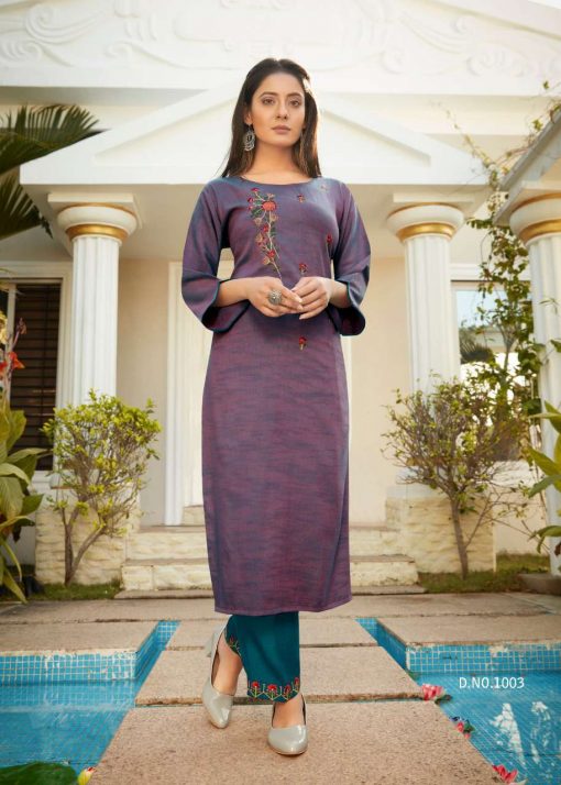 Vitara See More Kurti with Pant Wholesale Catalog 8 Pcs 2 510x714 - Vitara See More Kurti with Pant Wholesale Catalog 8 Pcs