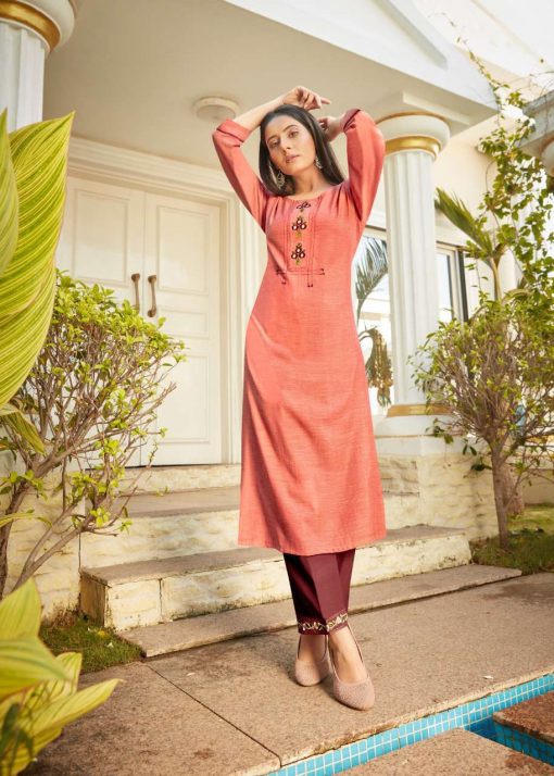 Vitara See More Kurti with Pant Wholesale Catalog 8 Pcs 5 510x714 - Vitara See More Kurti with Pant Wholesale Catalog 8 Pcs