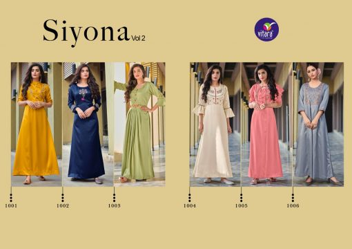 Vitara Siyona Vol 2 Kurti Wholesale Catalog 6 Pcs 5 510x360 - Vitara Siyona Vol 2 Kurti Wholesale Catalog 6 Pcs