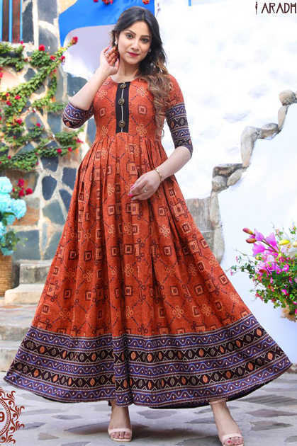 Riya Designer Aroma Straight Cut Kurtis Wholesale Rate In Surat Saidharanx