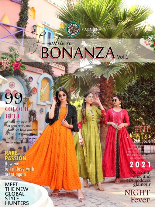 Aradhna Fashion Bonanza Vol 1 Kurti Wholesale Catalog 12 Pcs 21 510x680 - Aradhna Fashion Bonanza Vol 1 Kurti Wholesale Catalog 12 Pcs