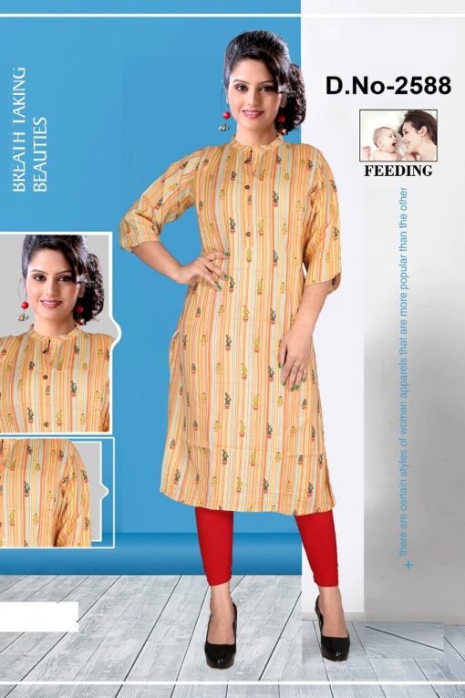 Avashya Inkline Feeding Kurtis Vol 6 Wholesale Catalog 6 Pcs 3 510x765 - Avashya Inkline Feeding Kurtis Vol 6 Wholesale Catalog 6 Pcs