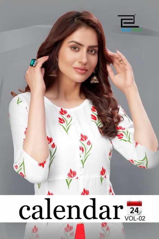 Blue Hills Calendar Vol 2 Kurti Wholesale Catalog 4 Pcs 4 510x765 - Blue Hills Calendar Vol 2 Kurti Wholesale Catalog 4 Pcs