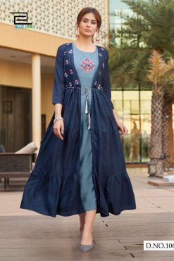 Blue Hills Festival Style Kurti Wholesale Catalog 6 Pcs