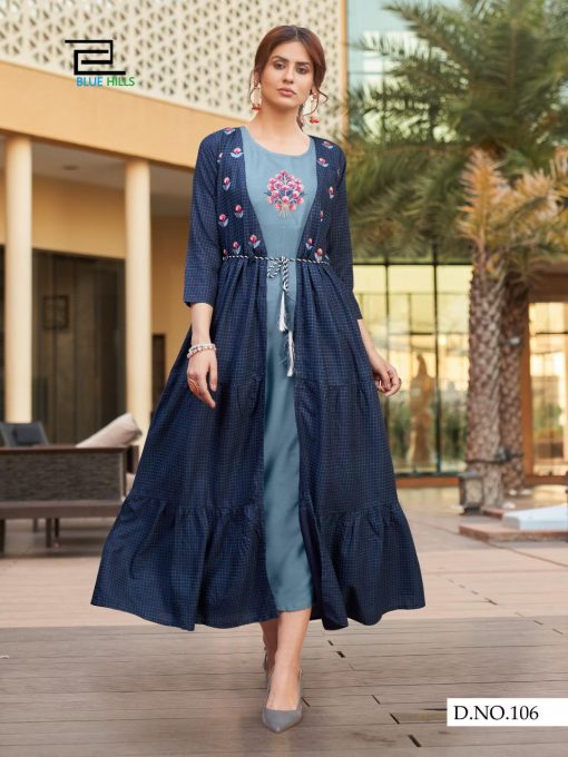 Blue Hills Festival Style Kurti Wholesale Catalog 6 Pcs 3 510x680 - Blue Hills Festival Style Kurti Wholesale Catalog 6 Pcs