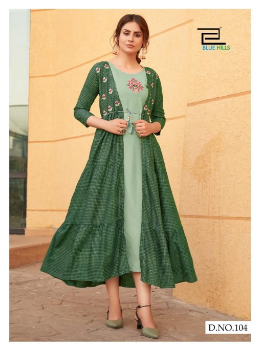 Blue Hills Festival Style Kurti Wholesale Catalog 6 Pcs 4 510x680 - Blue Hills Festival Style Kurti Wholesale Catalog 6 Pcs