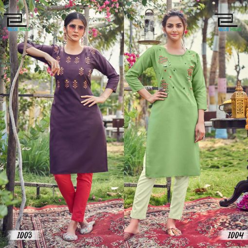 Blue Hills Instagram Kurti Wholesale Catalog 18 Pcs 9 510x510 - Blue Hills Instagram Kurti Wholesale Catalog 18 Pcs