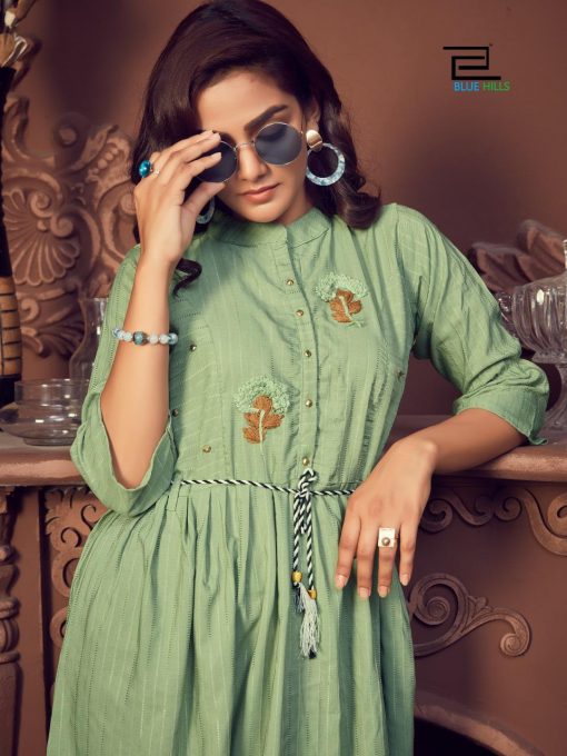 Blue Hills Lotus Kurti Wholesale Catalog 8 Pcs 3 510x680 - Blue Hills Lotus Kurti Wholesale Catalog 8 Pcs