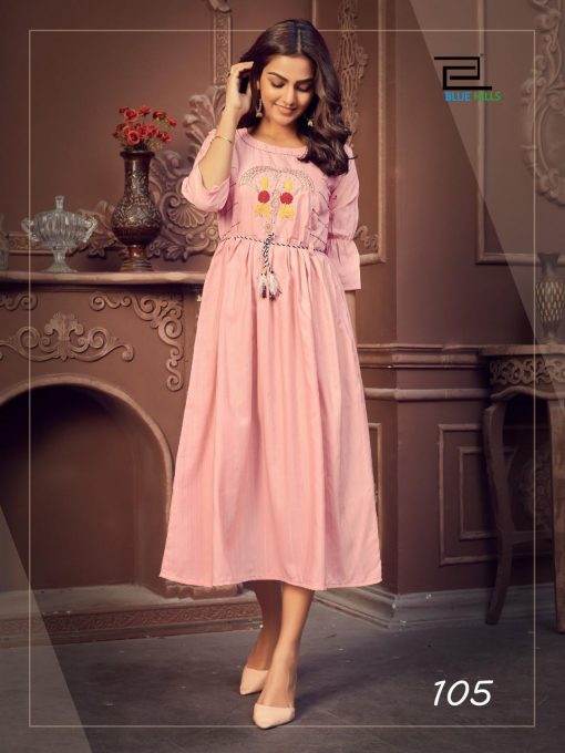 Blue Hills Lotus Kurti Wholesale Catalog 8 Pcs 5 510x680 - Blue Hills Lotus Kurti Wholesale Catalog 8 Pcs