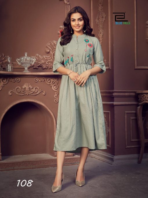 Blue Hills Lotus Kurti Wholesale Catalog 8 Pcs 9 510x680 - Blue Hills Lotus Kurti Wholesale Catalog 8 Pcs