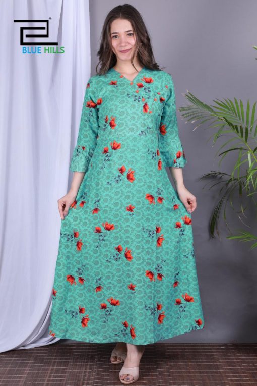 Blue Hills Maze Kurti Wholesale Catalog 6 Pcs 1 510x765 - Blue Hills Maze Kurti Wholesale Catalog 6 Pcs