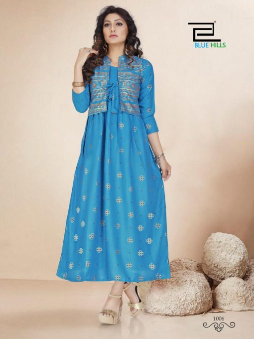 Blue Hills Super Vol 6 Kurti Wholesale Catalog 6 Pcs 3 510x680 - Blue Hills Super Vol 6 Kurti Wholesale Catalog 6 Pcs