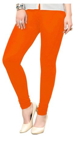GO COLORS Women Solid Cotton Leggings (Size - S, Orange) in Coimbatore at  best price by Fit and Smart Exclusive - Justdial