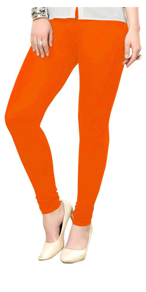 Color Threads Bio Cotton Lycra Leggings Wholesale Catalog 12 Pcs