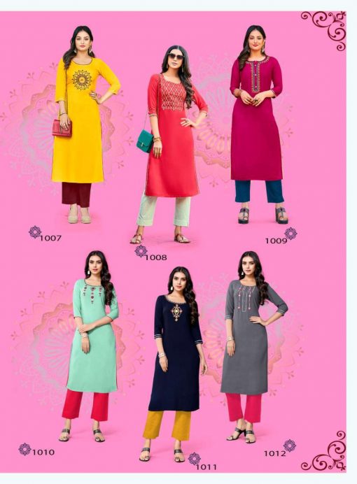 Diya Trends Casual Diaries Vol 1 by Kajal Style Kurti Wholesale Catalog 12 Pcs 14 510x692 - Diya Trends Casual Diaries Vol 1 by Kajal Style Kurti Wholesale Catalog 12 Pcs