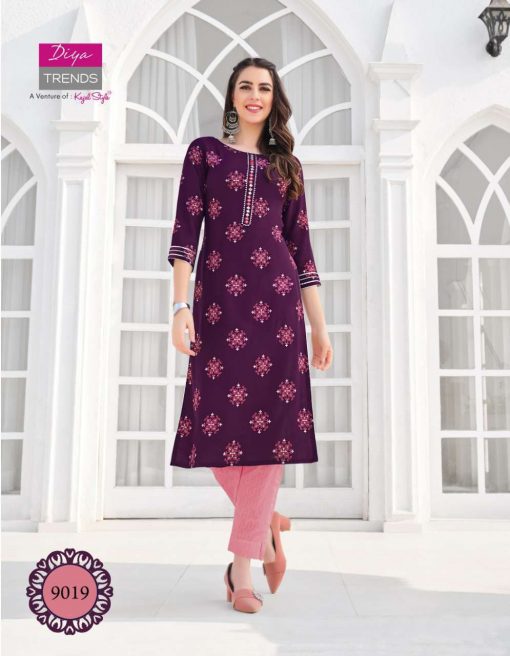 Diya Trends Gardencity Vol 9 by Kajal Style Kurti Wholesale Catalog 20 Pcs 18 510x656 - Diya Trends Gardencity Vol 9 by Kajal Style Kurti Wholesale Catalog 20 Pcs