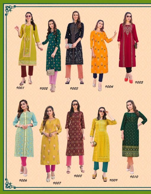 Diya Trends Gardencity Vol 9 by Kajal Style Kurti Wholesale Catalog 20 Pcs 23 510x656 - Diya Trends Gardencity Vol 9 by Kajal Style Kurti Wholesale Catalog 20 Pcs