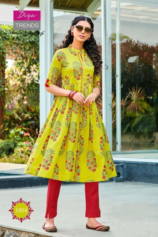 Diya Trends Summer Beauty Vol 1 by Kajal Style Kurti Wholesale Catalog 6 Pcs 5 510x765 - Diya Trends Summer Beauty Vol 1 by Kajal Style Kurti Wholesale Catalog 6 Pcs