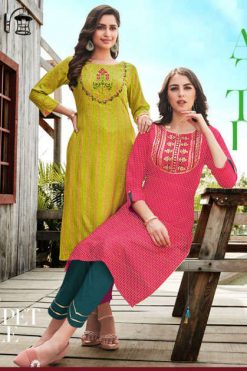 Diya Trends Victoria Vol 3 by Kajal Style Kurti Wholesale Catalog 12 Pcs 247x371 - Diya Trends Victoria Vol 3 by Kajal Style Kurti Wholesale Catalog 12 Pcs