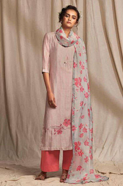 ganga launch serene lawn cotton printed colorful designer salwar suits - SM  CREATION