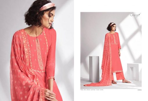 Ganga Threads Salwar Suit Wholesale Catalog 6 Pcs 5 510x349 - Ganga Threads Salwar Suit Wholesale Catalog 6 Pcs