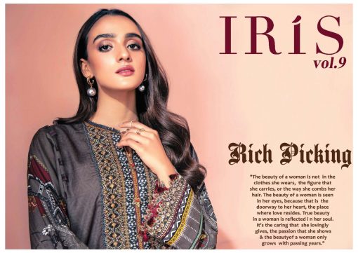 Iris Vol 9 Karachi Cotton Salwar Suit Wholesale Catalog 10 Pcs 2 510x361 - Iris Vol 9 Karachi Cotton Salwar Suit Wholesale Catalog 10 Pcs