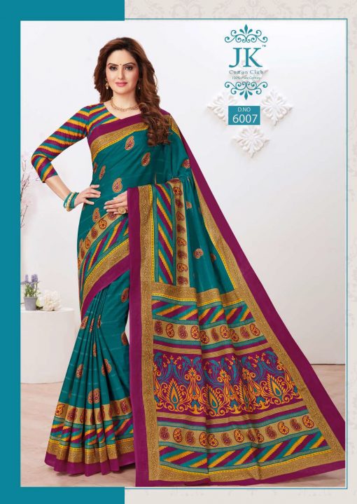 JK Tulsi Vol 6 A Saree Sari Wholesale Catalog 10 Pcs 4 510x719 - JK Tulsi Vol 6 A Saree Sari Wholesale Catalog 10 Pcs