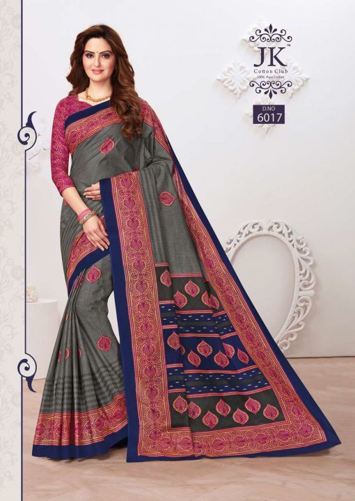 JK Tulsi Vol 6 A Saree Sari Wholesale Catalog 10 Pcs 9 510x719 - JK Tulsi Vol 6 A Saree Sari Wholesale Catalog 10 Pcs