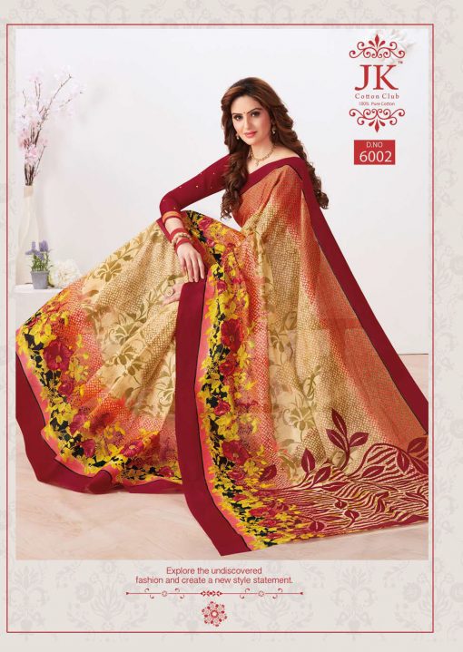 JK Tulsi Vol 6 B Saree Sari Wholesale Catalog 10 Pcs 1 510x719 - JK Tulsi Vol 6 B Saree Sari Wholesale Catalog 10 Pcs