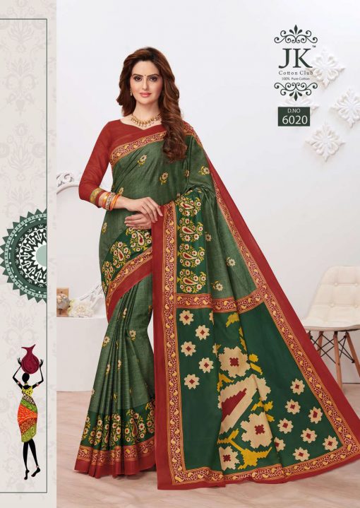 JK Tulsi Vol 6 B Saree Sari Wholesale Catalog 10 Pcs 15 510x719 - JK Tulsi Vol 6 B Saree Sari Wholesale Catalog 10 Pcs