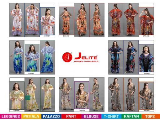 Jelite Kaftans Vol 6 Kurti Wholesale Catalog 8 Pcs 9 510x383 - Jelite Kaftans Vol 6 Kurti Wholesale Catalog 8 Pcs