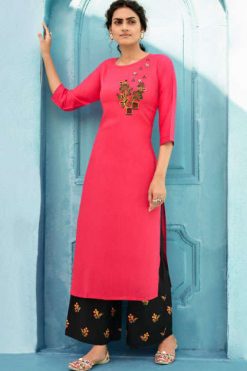 Kalaroop Milka By Kessi Kurti with Palazzo Wholesale Catalog 10 Pcs