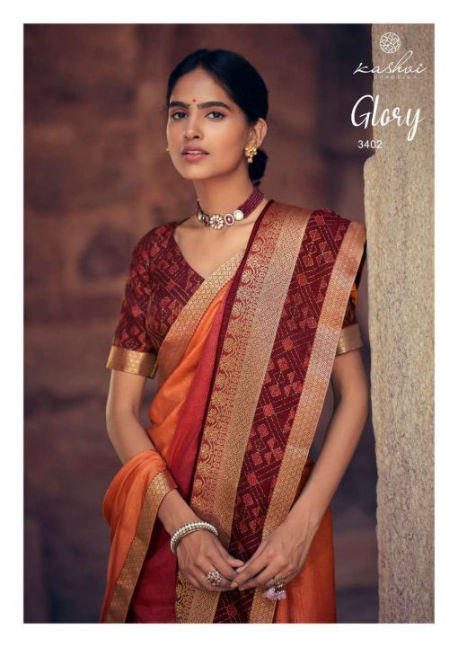 Kashvi Glory by Lt Fabrics Saree Sari Wholesale Catalog 10 Pcs 4 510x720 - Kashvi Glory by Lt Fabrics Saree Sari Wholesale Catalog 10 Pcs
