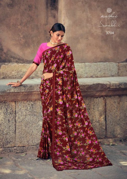 Kashvi Surabhi by Lt Fabrics Saree Sari Wholesale Catalog 10 Pcs 8 510x720 - Kashvi Surabhi by Lt Fabrics Saree Sari Wholesale Catalog 10 Pcs