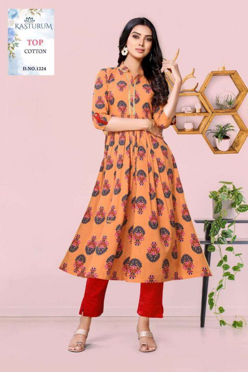 Kasturam Vol 2 by Kajal Style Kurti Wholesale Catalog 7 Pcs 2 510x765 - Kasturam Vol 2 by Kajal Style Kurti Wholesale Catalog 7 Pcs